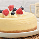 Plain Baked Cheese Cake 4 Portion