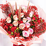 Beauty of Love Flowers Bouquet