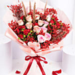 Beauty of Love Flowers Bouquet