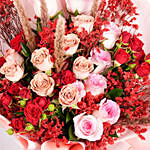 Beauty of Love Flowers Bouquet