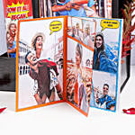 بوكس هدايا مخصصة - ألبوم صور كاريكتير مع كوب وصورة شخصية