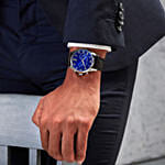 Cerruti Watch and Flowers Combo for Him