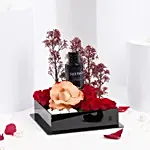 عطر سوفاج الرجالي في بوكس ورد جوري وبيبي روز أحمر