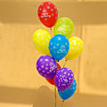 Happy Birthday Helium Balloons