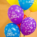 Happy Birthday Helium Balloons