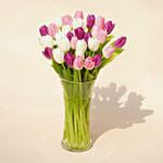 Painted Skies Tulip Bouquet Deluxe