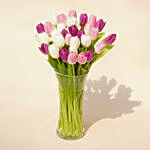 Painted Skies Tulip Bouquet Premium