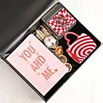 Love theme Diary Mug and Coaster Box