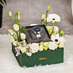 Flowers with Watch by Cerruti 1881 For Him