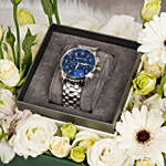 Flowers with Watch by Cerruti 1881 For Him