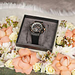 Love Until the End of Time Cerruti 1881 Watch and Flowers