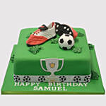 Football Cup Marble Cake