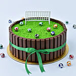 Football Field Designer Chocolate Cake