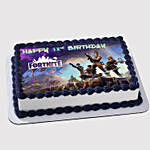 Fortnite Birthday Truffle Photo Cake