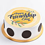 Friendship Day Celeberations Vanilla Cake
