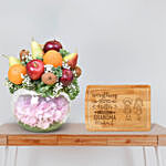 Fruits Bouquetand Cutting Board For Grandma