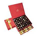 بوكس شوكولاته جوديفا البلجيكية الملكي الأحمر 200 قطعة