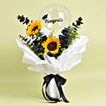 Graduation Sunflower Bouquet