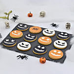 Halloween Scary Cookies 12Pcs