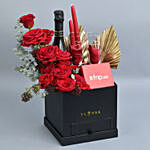 Hearts and Red Roses Hamper