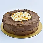 Heavenly Dark Chocolate Caramel Cake Half Kg