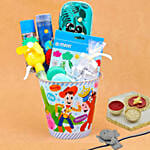 Its Playtime Basket for Kids With Rakhi