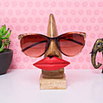 Lip Shaped Eyeglass Holder