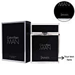 Man by Calvin Klein for Men EDT Personalised Name