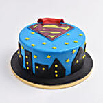 Man Of Steel Surprise Chocolate Cake