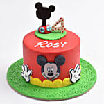 Mickeys Magic Kingdom Chocolate Cake