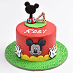 Mickeys Magic Kingdom Vanilla Cake
