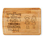 My Grandmas Love Chopping Board