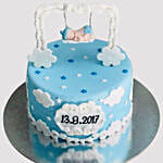 New Born Baby Designer Vanilla Cake