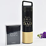 Officially Best Dad Premium Bottle With Perfume