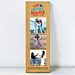 Personalised Friendship Theme Wooden Plaque