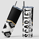 Personalised Name Pattern Tumbler