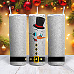 Personlized Snowman Travel Sipper