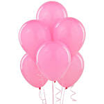 Pink Helium Balloons