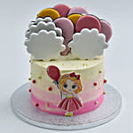 Princess in Wonder Land Chocolate Cake