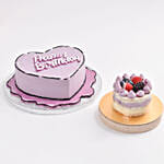 Purple Fantacy Cake Combo