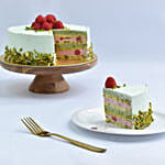 Raspberry Pistachio Cake 1 Kg