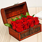 Red Roses Treasure Box