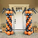 Set of 2 Sipder Balloons Pillar