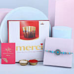 Sneh American Diamond Elegant Rakhi & Merci