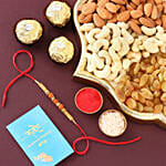 Sneh Feng Shui Rudraksha Rakhi & Sumptous Treats