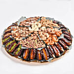 Stuffed Dates and Premium Nuts Platter