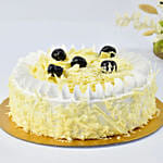 Sugar Free White Forest Cake One Kg