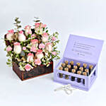 Treasured Love Flowers with Premium Tea