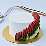 UAE Flag Color Delicious Cake