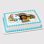 Unicorn Special Photo Marble Cake